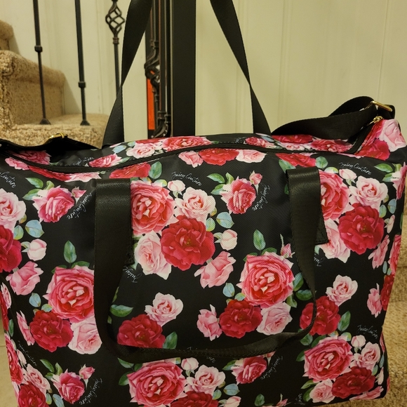 JuicyCouture- Floral Weekender Tote - Picture 5 of 9